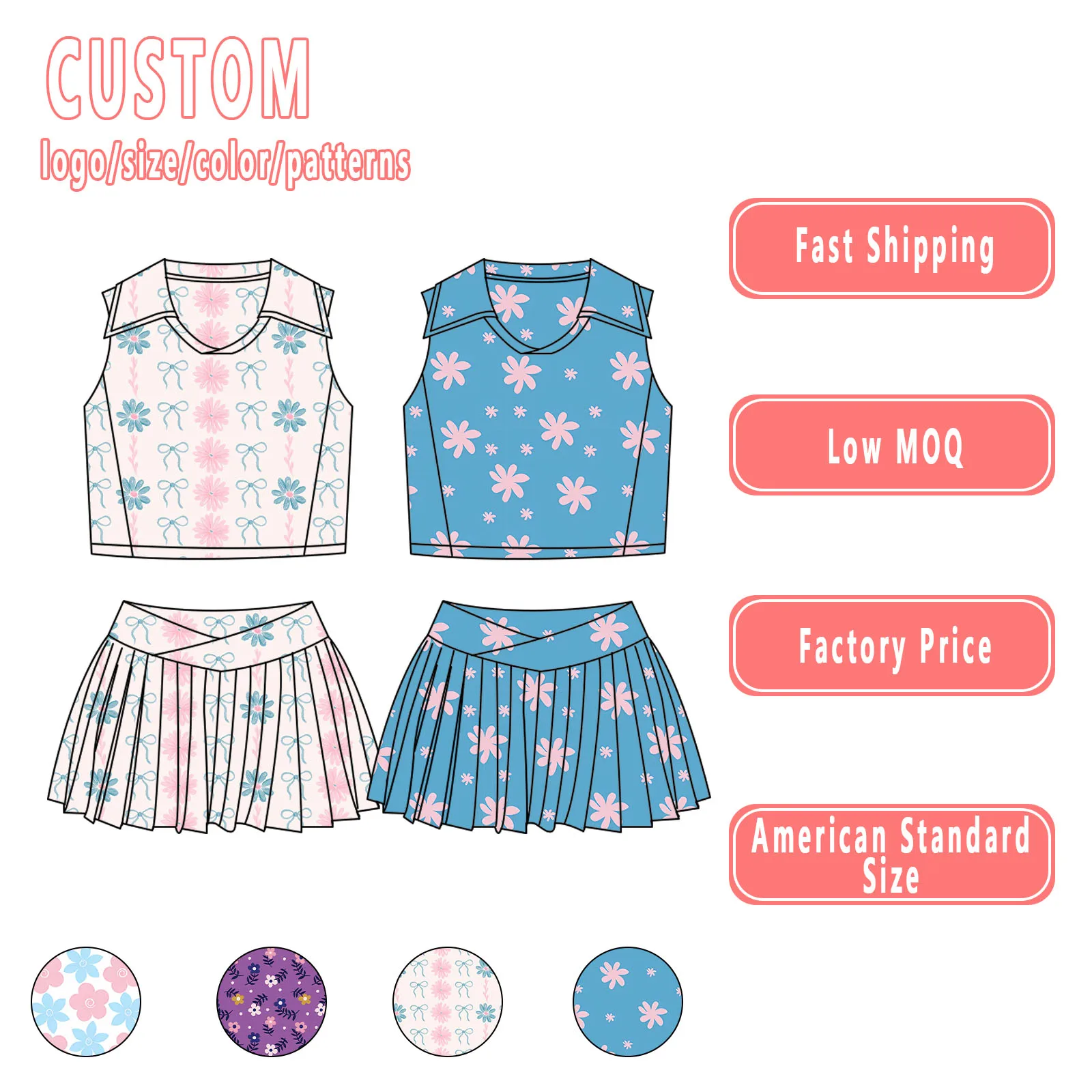 girls active dress with shorts factory direct production