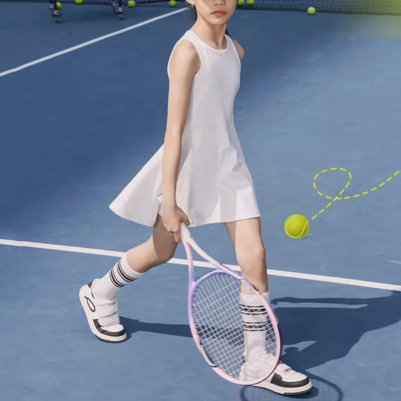 Custom Girls Yoga Dress with Built-in Shorts Manufacturer