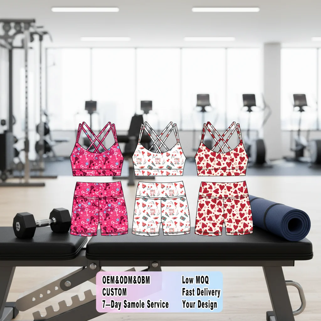 Custom Hanzi Kids Yoga Sets Girls Sleeveless Solid Casual Summer Eco-Friendly Two-Piece Athletic Wear Tennis Skirt Set