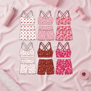 Custom logo Sleeveless Kids Sports Workout Wear One Piece Yoga Set Kids Tennis Skirt Clothes
