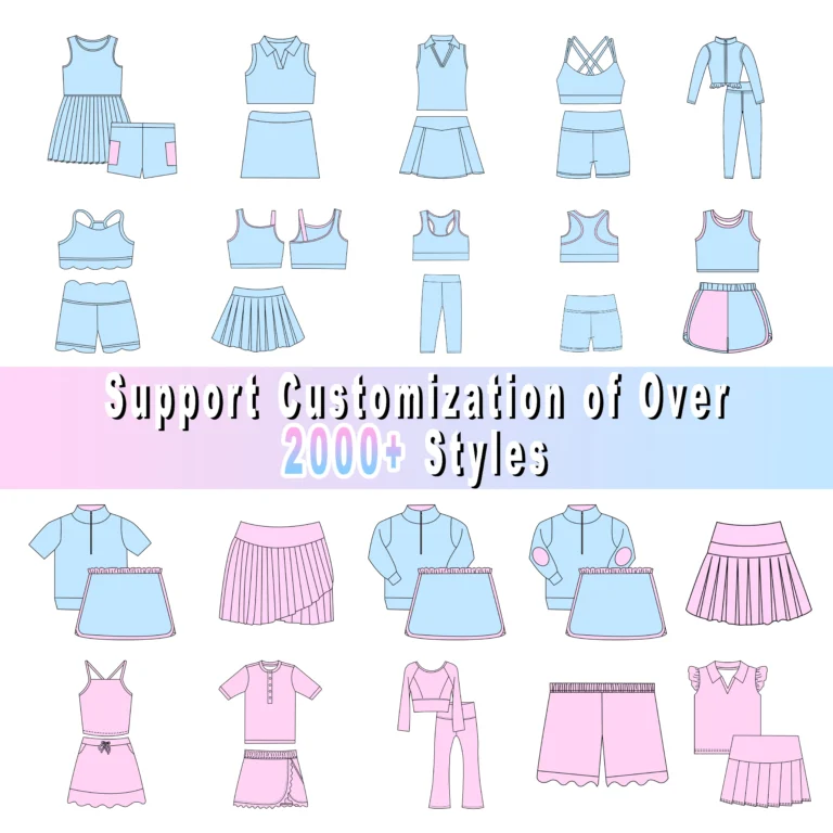 Trusted Global Suppliers Professional Girls Sun Protection Activewear Manufacturing
