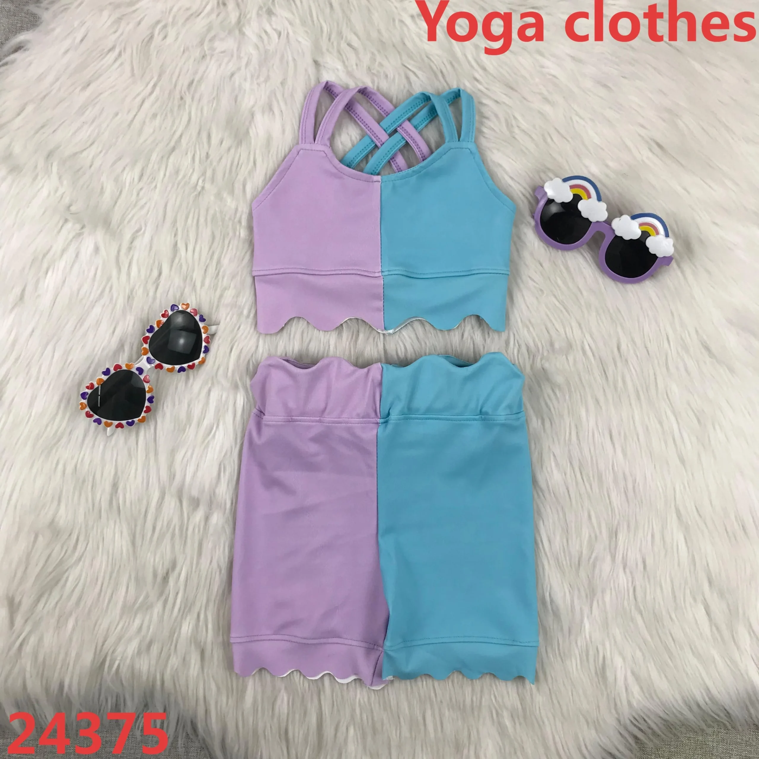girls sun protection activewear factory direct production